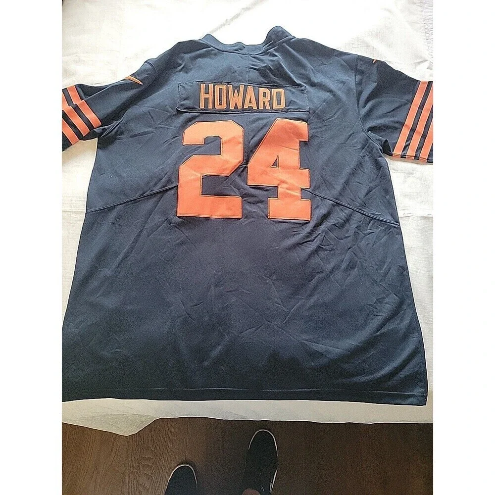 NFL Men's Bears Jersey XXL Howard 24 Navy Blue
